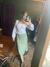 Load image into Gallery viewer, Courtenay Floral Maxi Skirt size Large
