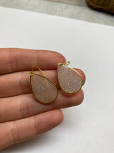 Load image into Gallery viewer, Glitter Resin Teardrop Dangles
