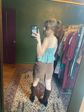 Load image into Gallery viewer, Lush Smocked Peplum Cami size Large
