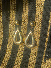 Load image into Gallery viewer, Gold Teardrop Dangle
