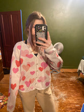 Load image into Gallery viewer, Heart cardigan
