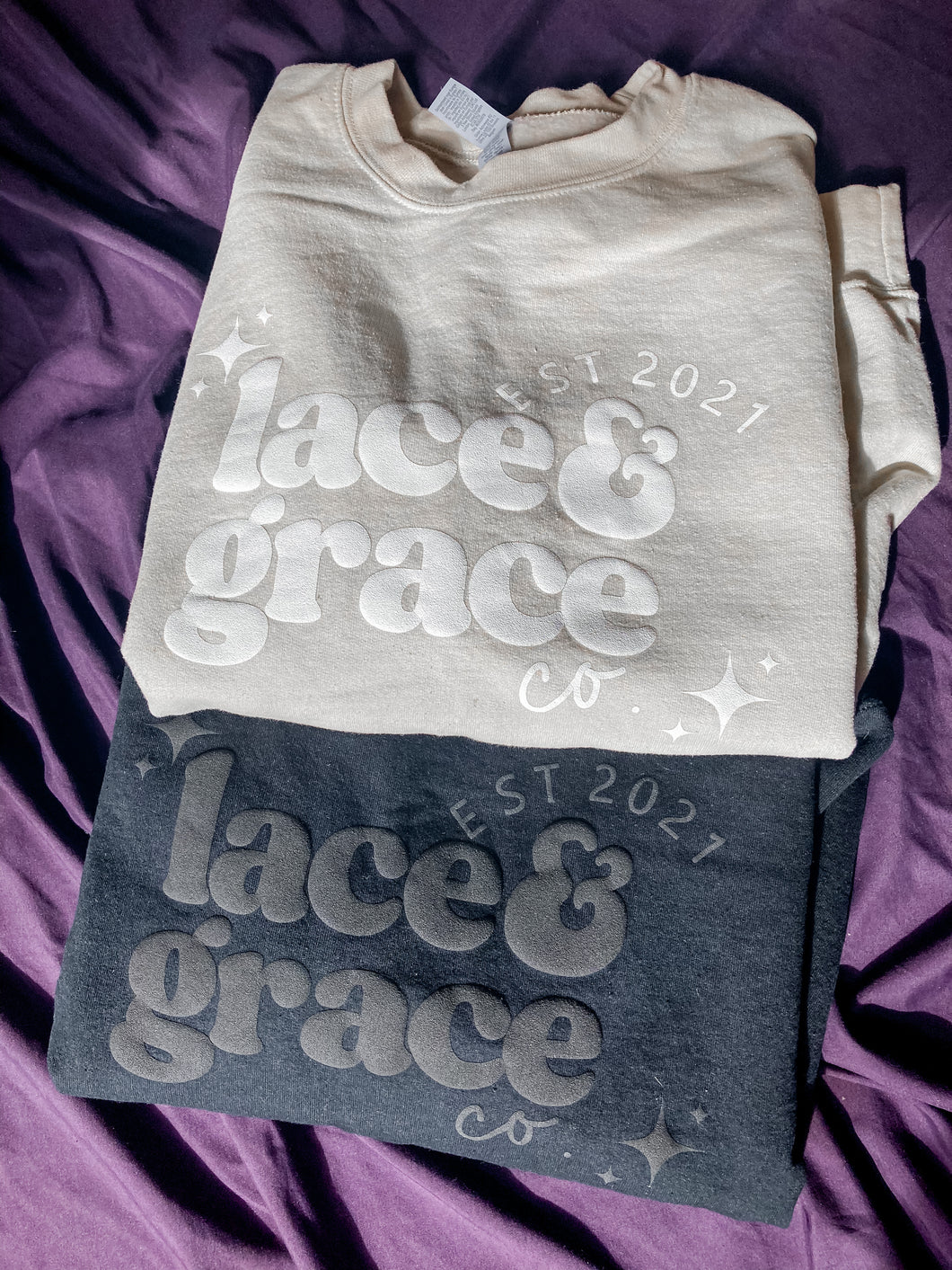 Lace and Grace Co. Crewneck PRE ORDER